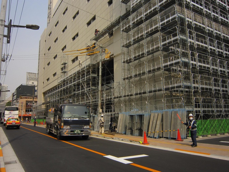 向阳日本三年建筑工